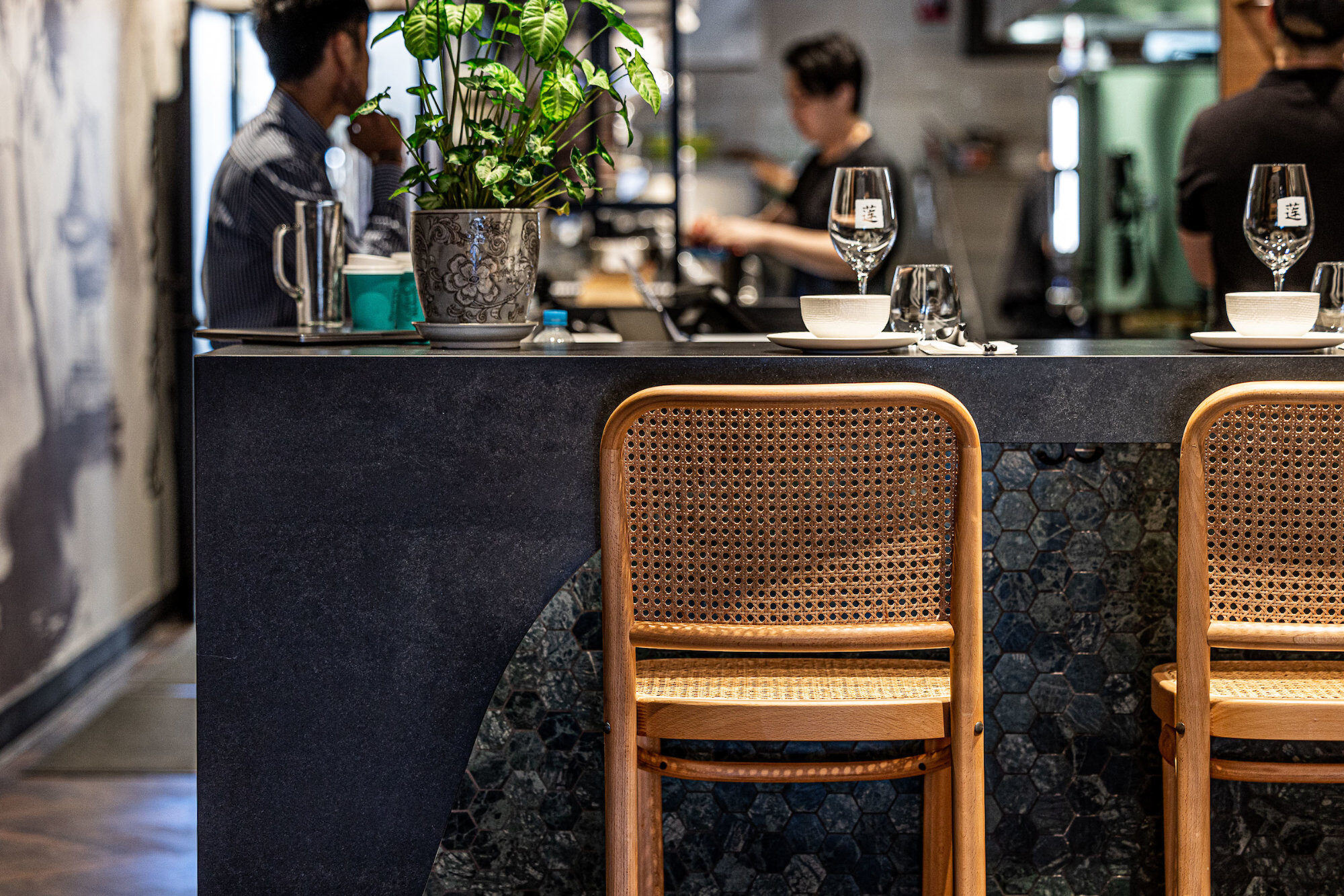 Liteco custom Joinery & Kitchens - Lotus Dumpling Bar 11